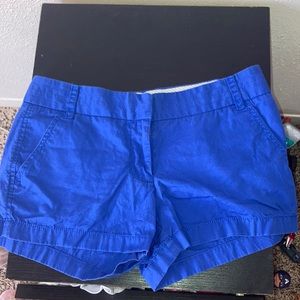 Blue shorts